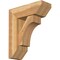Ekena Millwork Westlake Slat Rough Sawn Bracket w/ Offset Brace, Western Red Cedar, 8"W x 22"D x 26"H BKT0806X22X26WTL06RWR - alternate 1